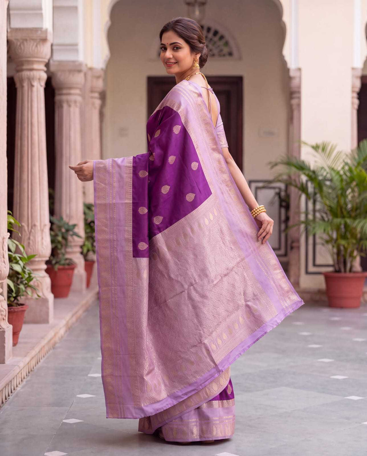 Bhairav Soft Silk Saree