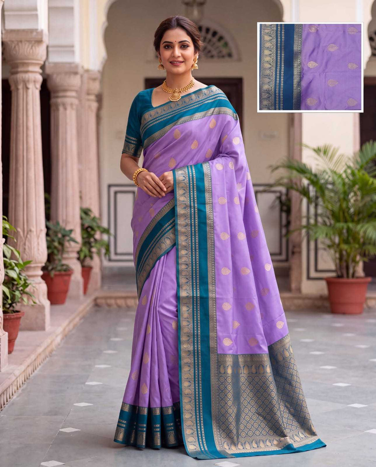 Bhairav Soft Silk Saree