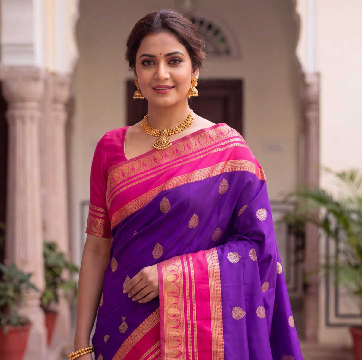 Bhairav Soft Silk Saree