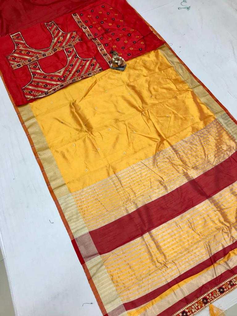 Charmi Banarasi Soft Silk Saree