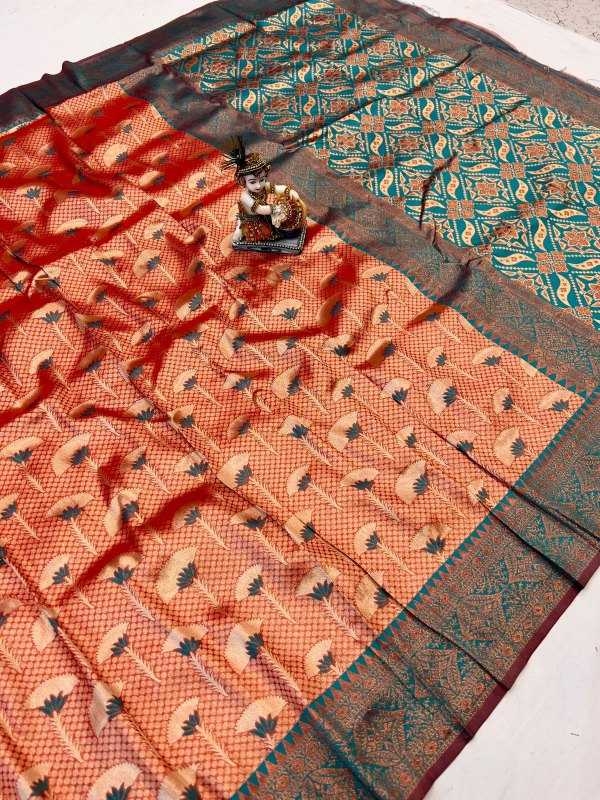 Kajal Pure Silk Traditional Saree