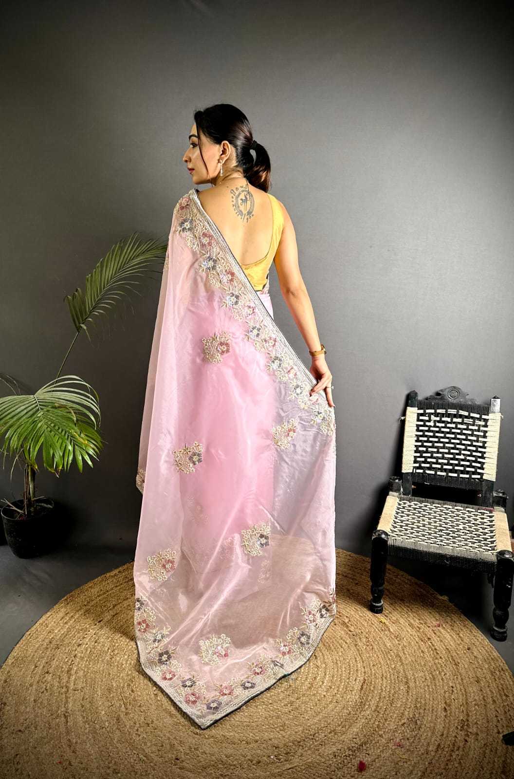 Kalika Organza Silk Soft Saree