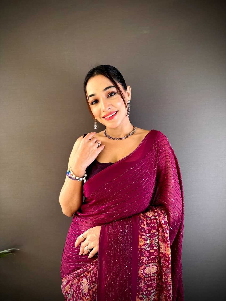 Georgette Designer Saree