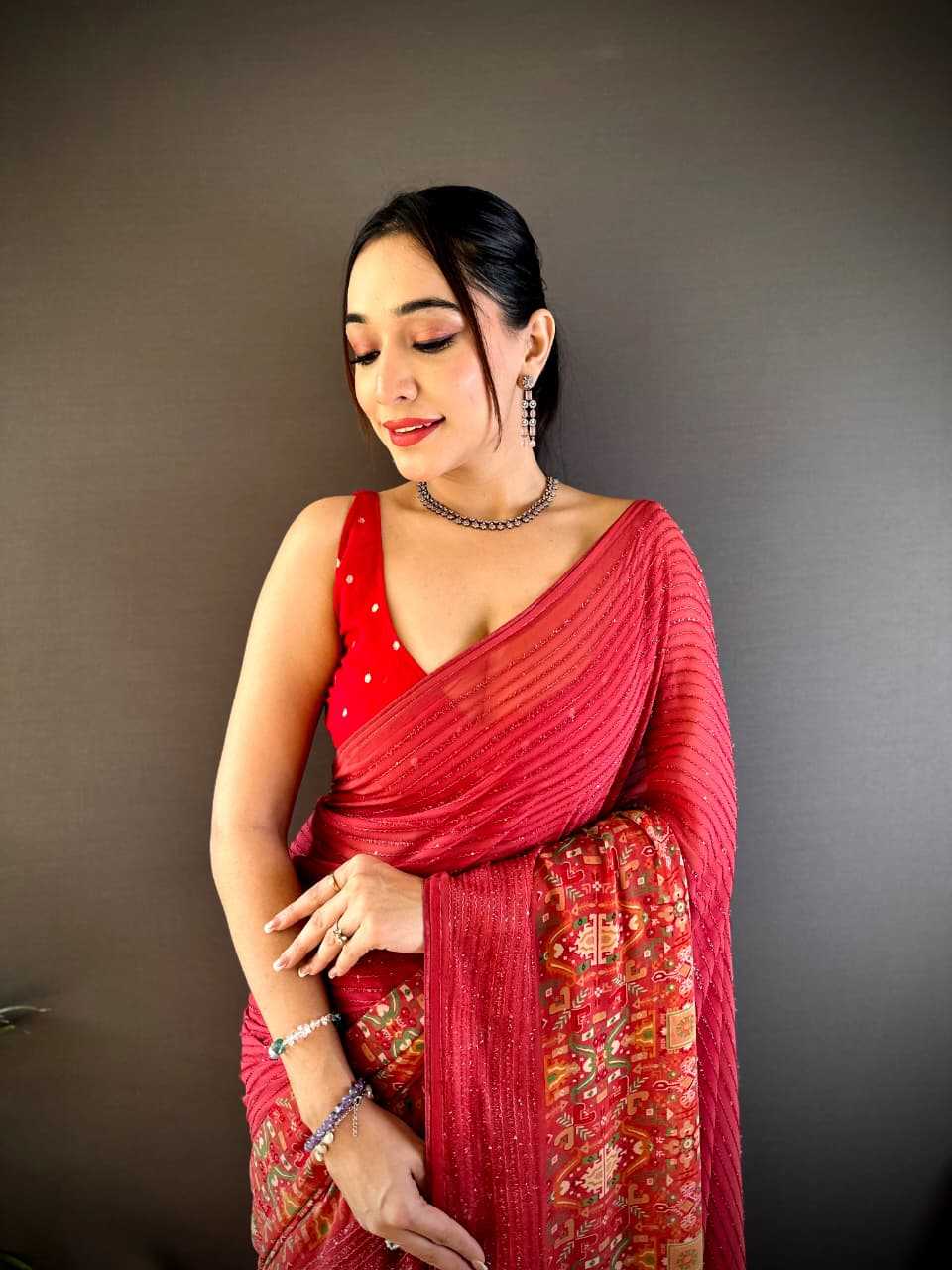 Georgette Designer Saree