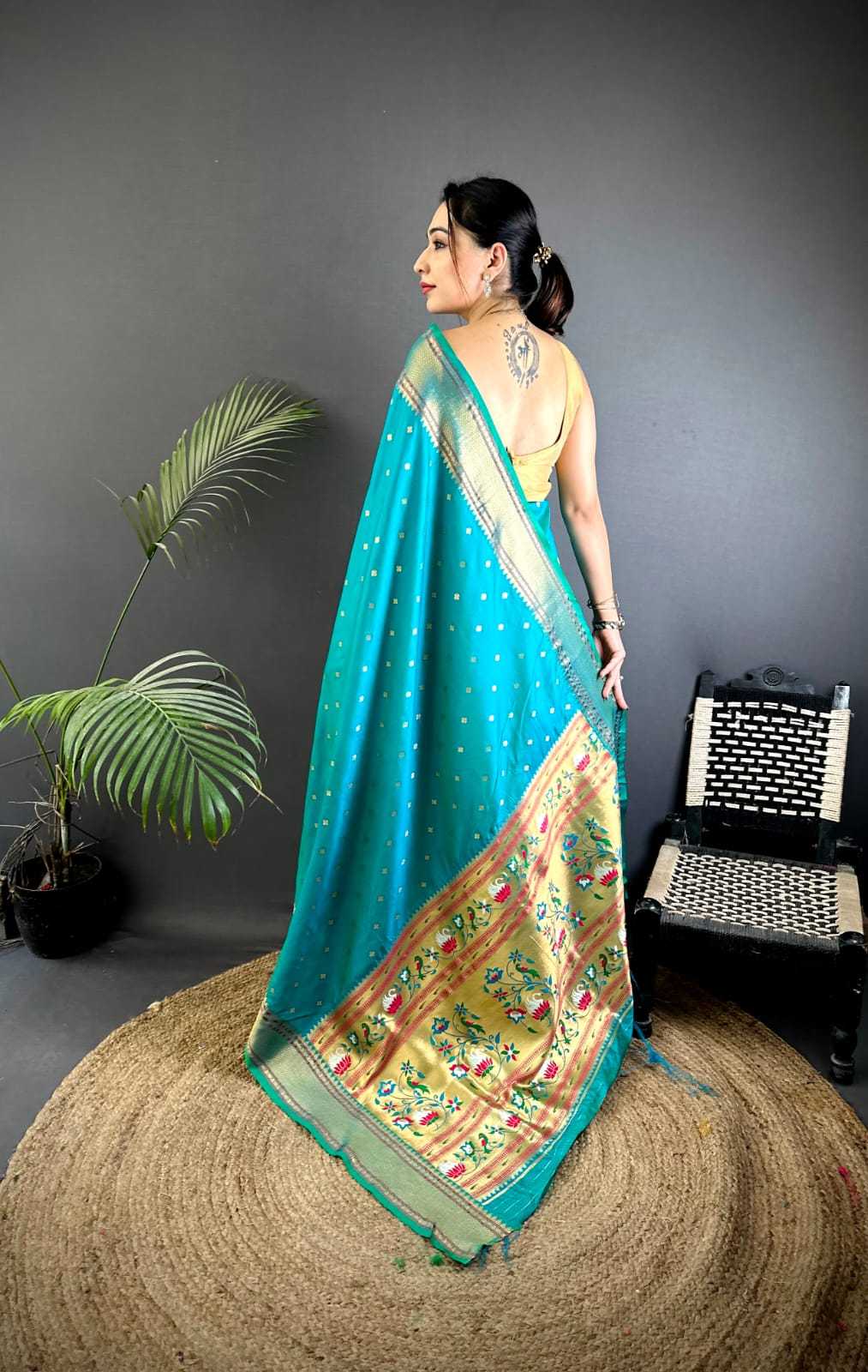 Lichi Silk Banarasi Saree