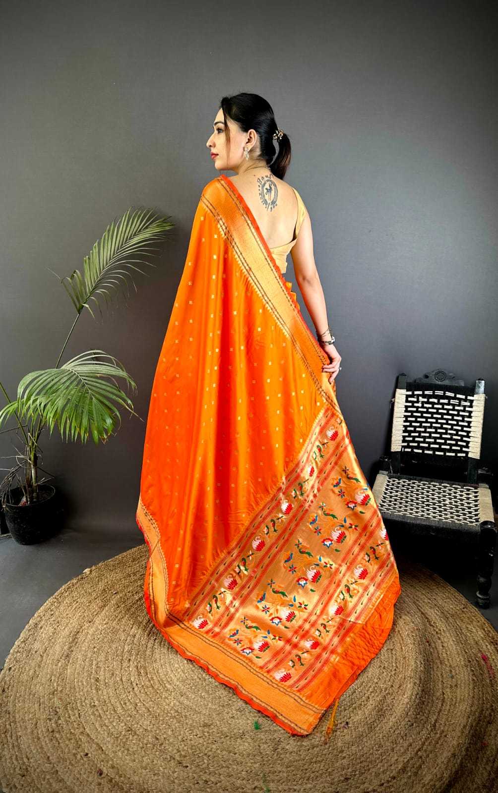 Lichi Silk Banarasi Saree