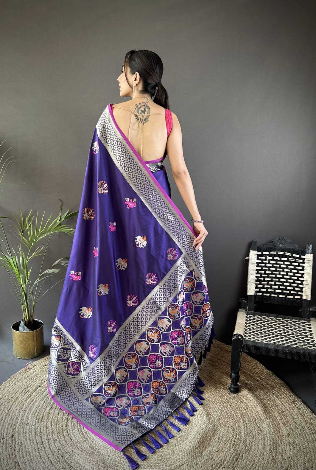 Pooja Lichi Silk Soft Saree