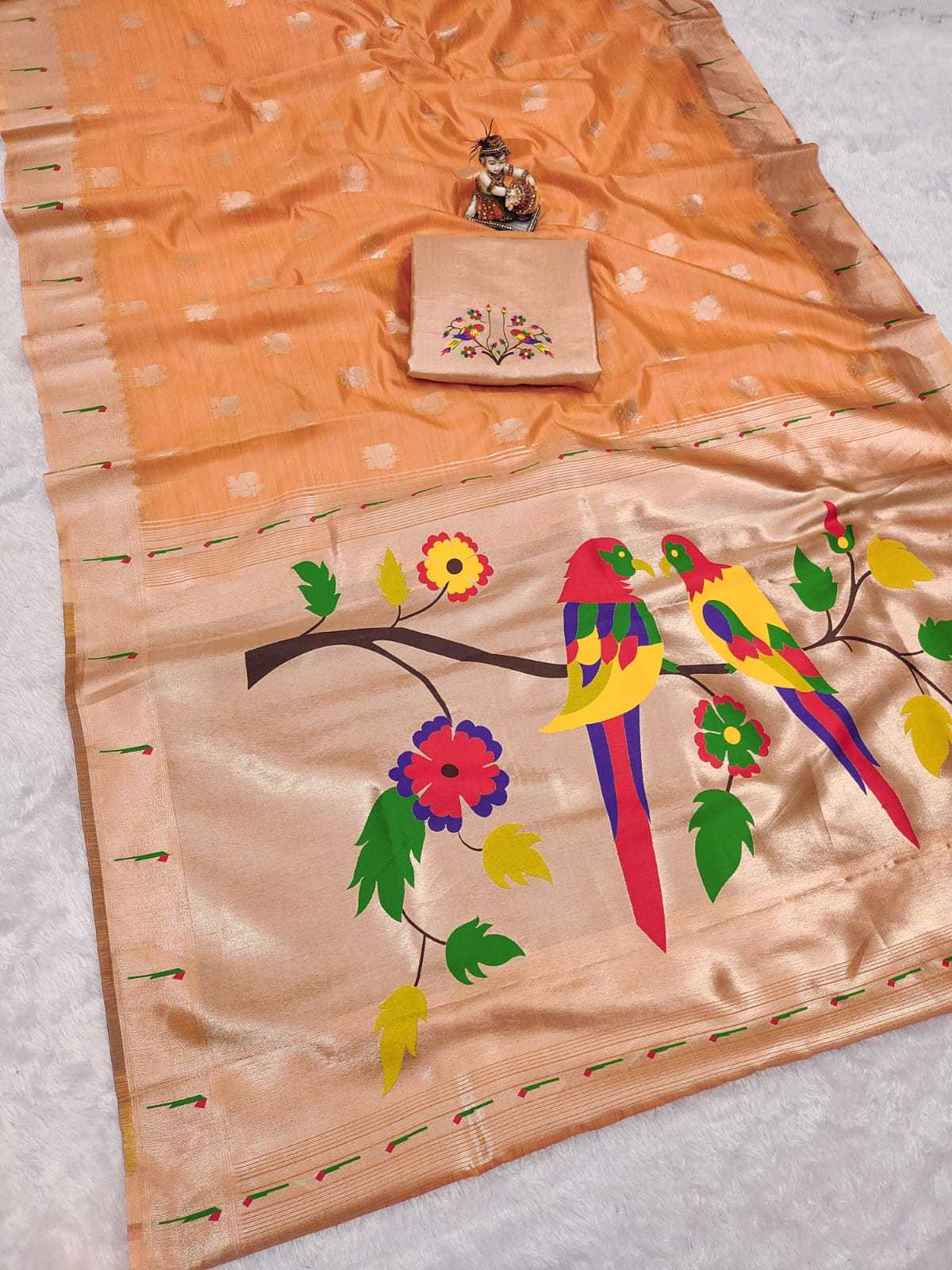Rasam Tissue Designer Saree