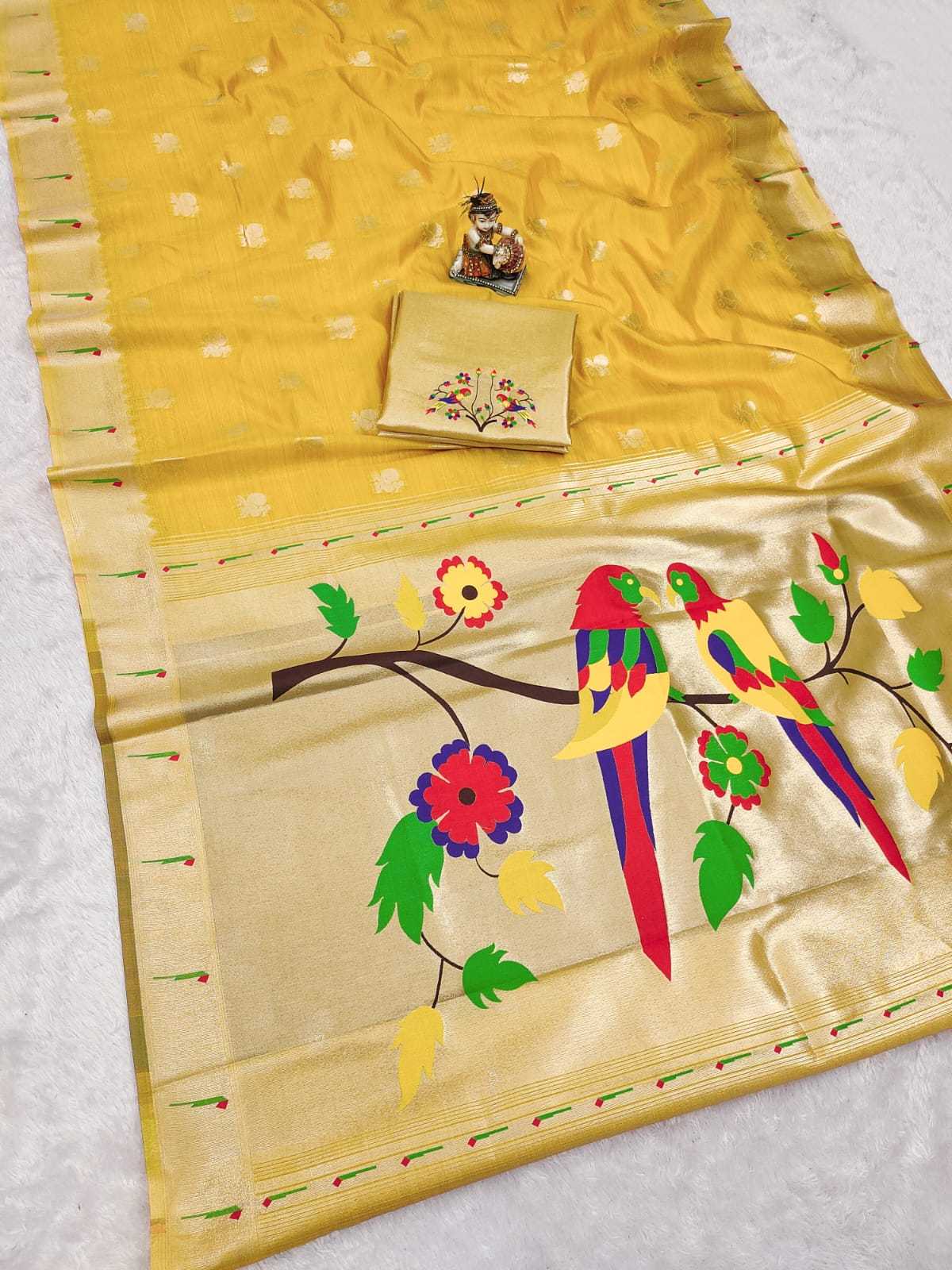 Rasam Tissue Designer Saree