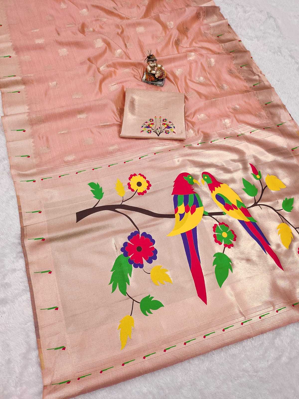Rasam Tissue Designer Saree