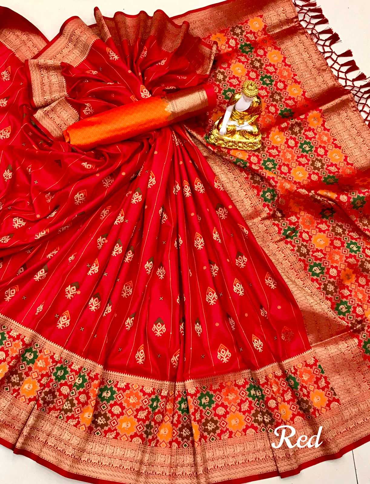 Lichi Silk Banarasi Saree