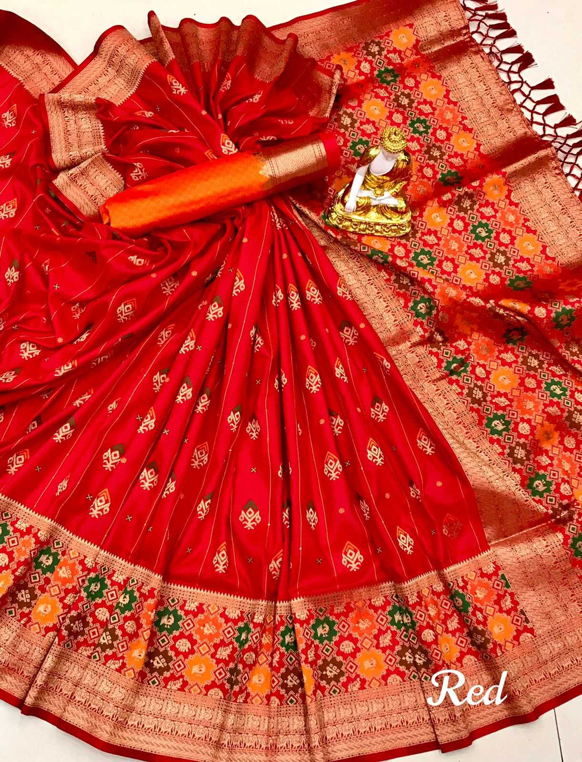 Lichi Silk Banarasi Saree