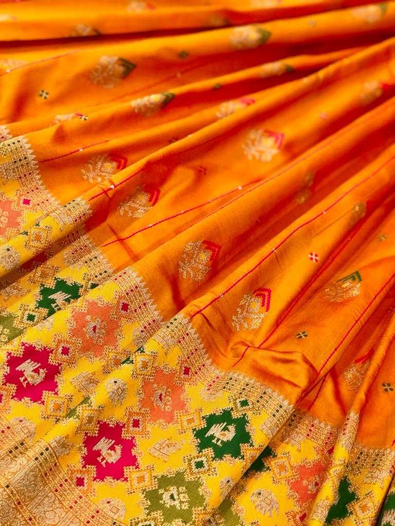 Lichi Silk Banarasi Saree