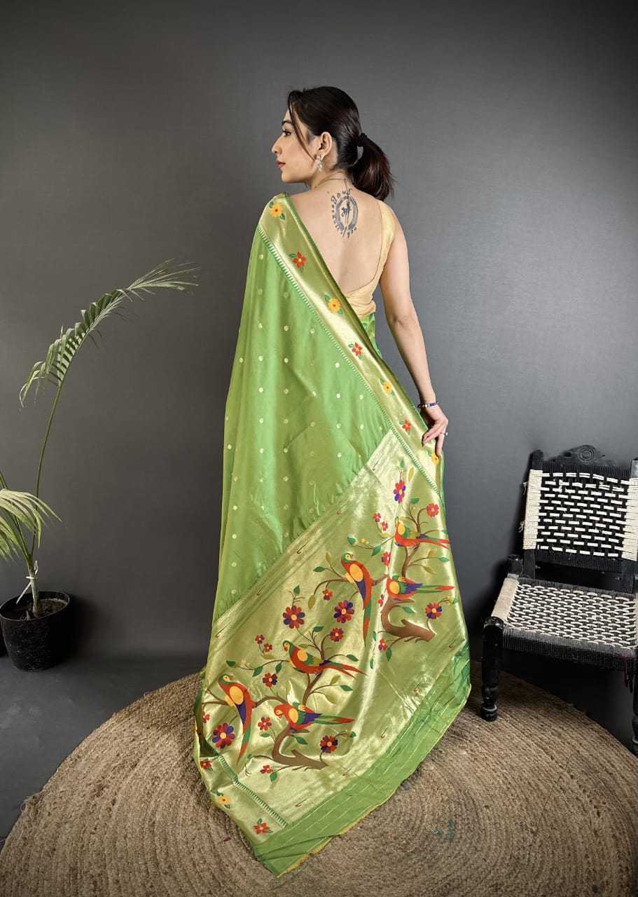 Lichi Silk Paithani Saree