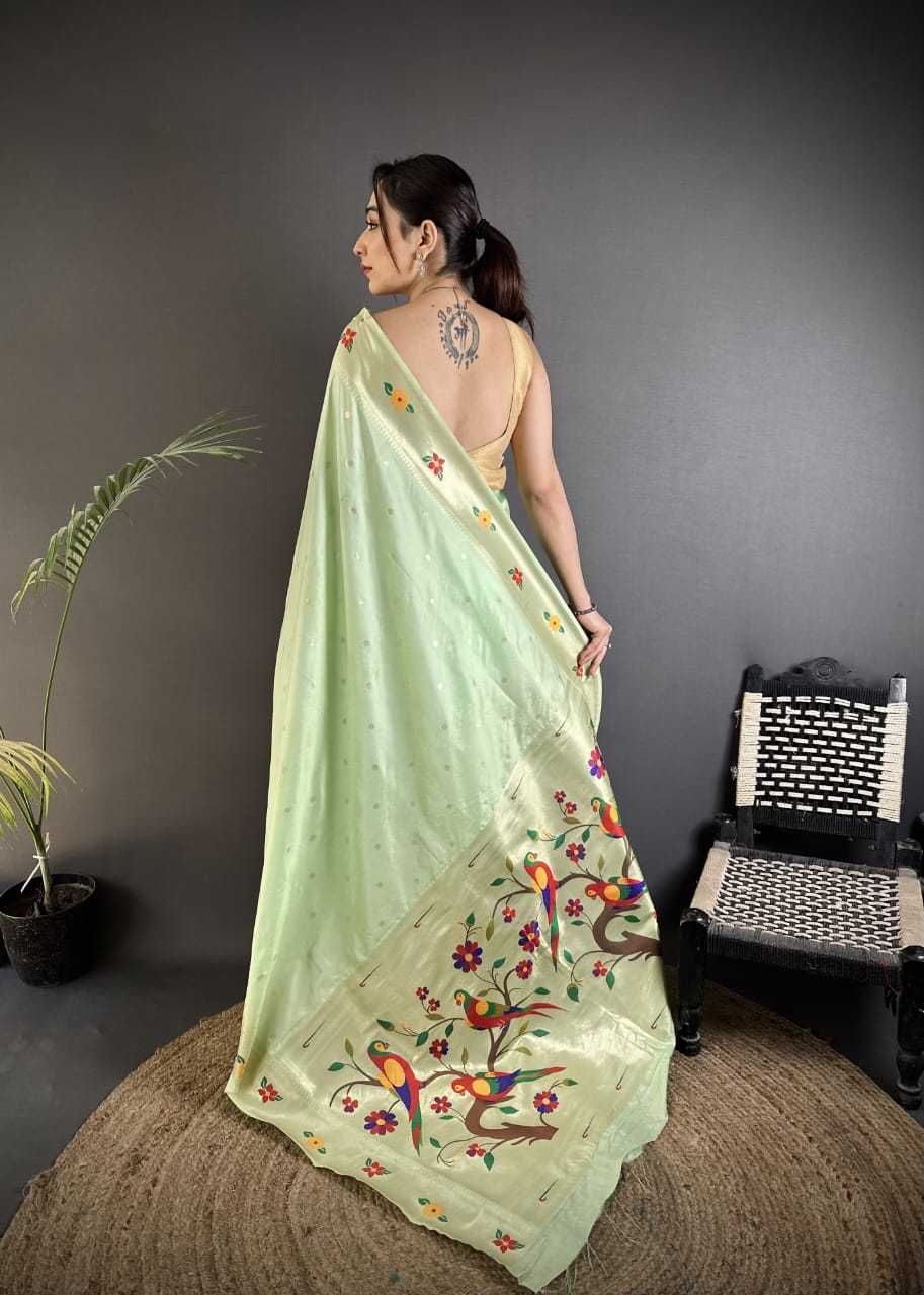 Lichi Silk Paithani Saree