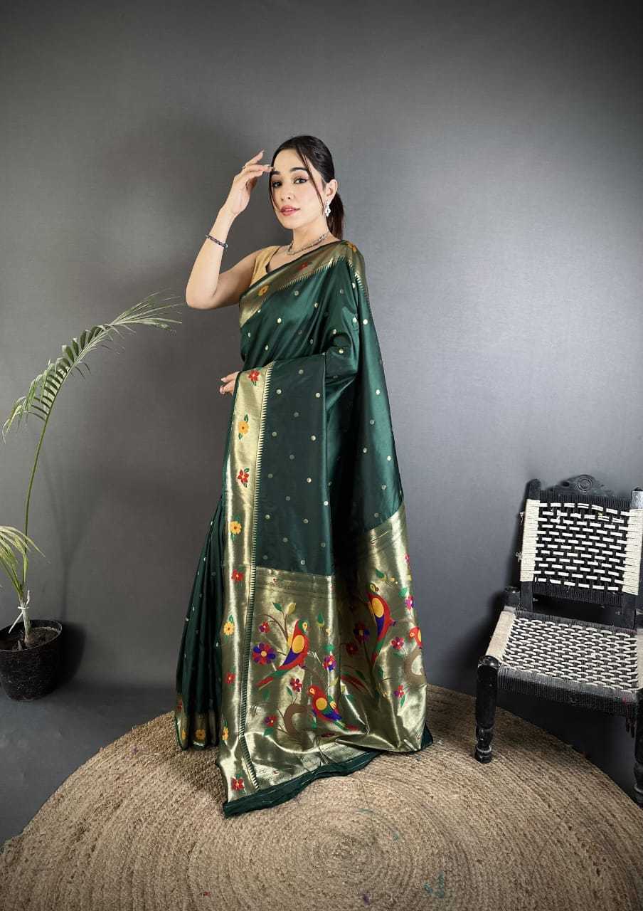 Lichi Silk Paithani Saree