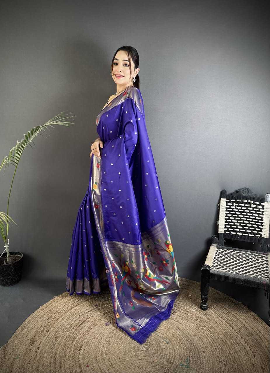 Lichi Silk Paithani Saree