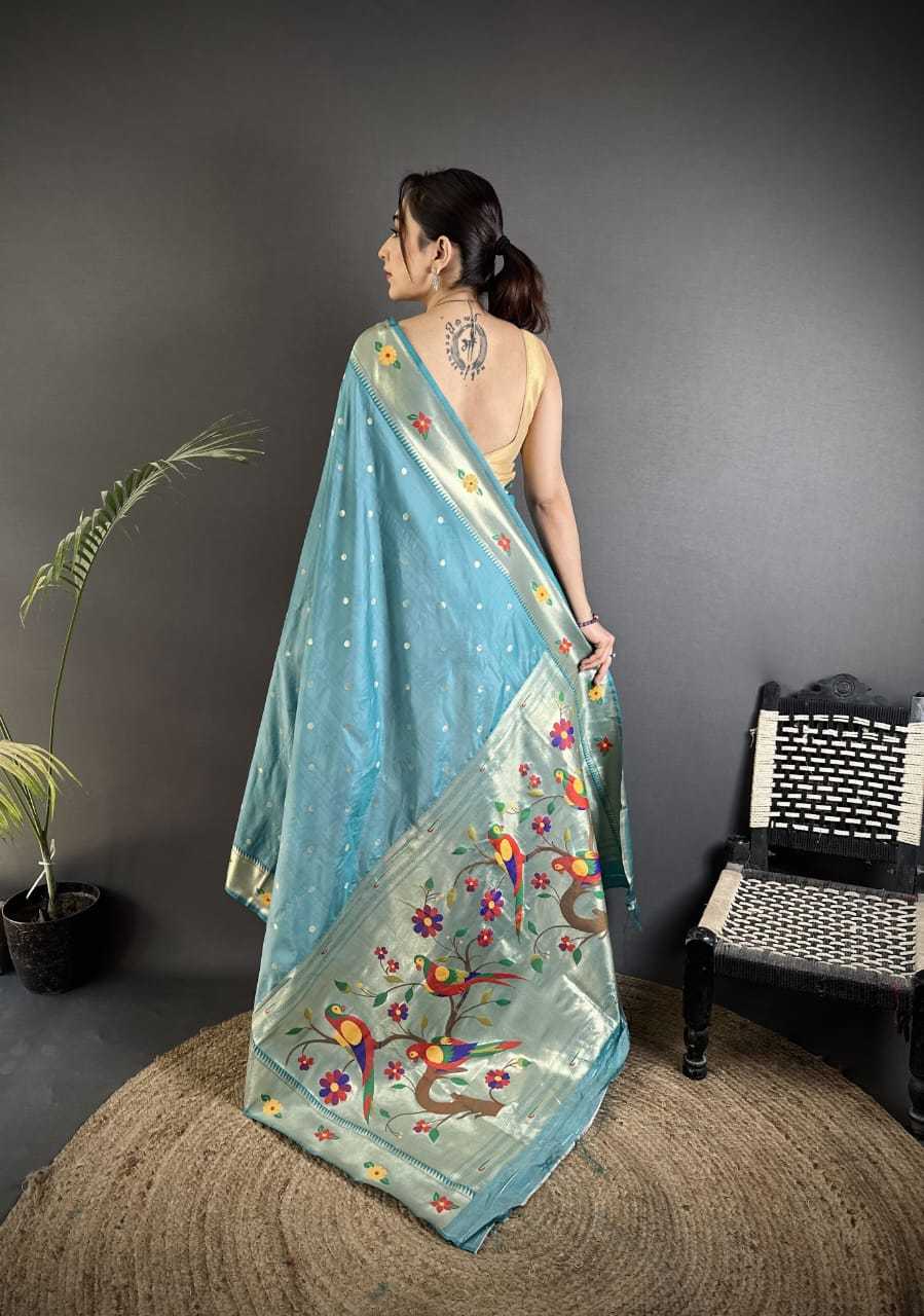 Lichi Silk Paithani Saree