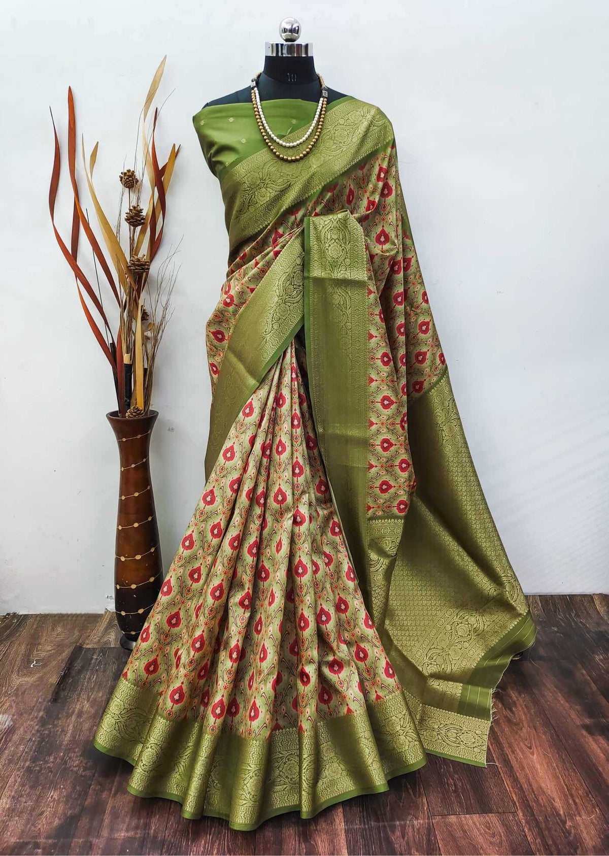 Shefali Lichi Silk Soft Saree
