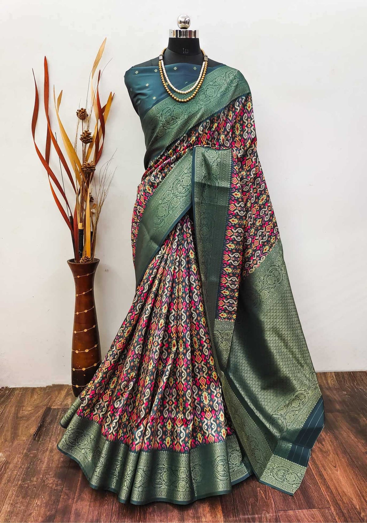 Shefali Lichi Silk Soft Saree
