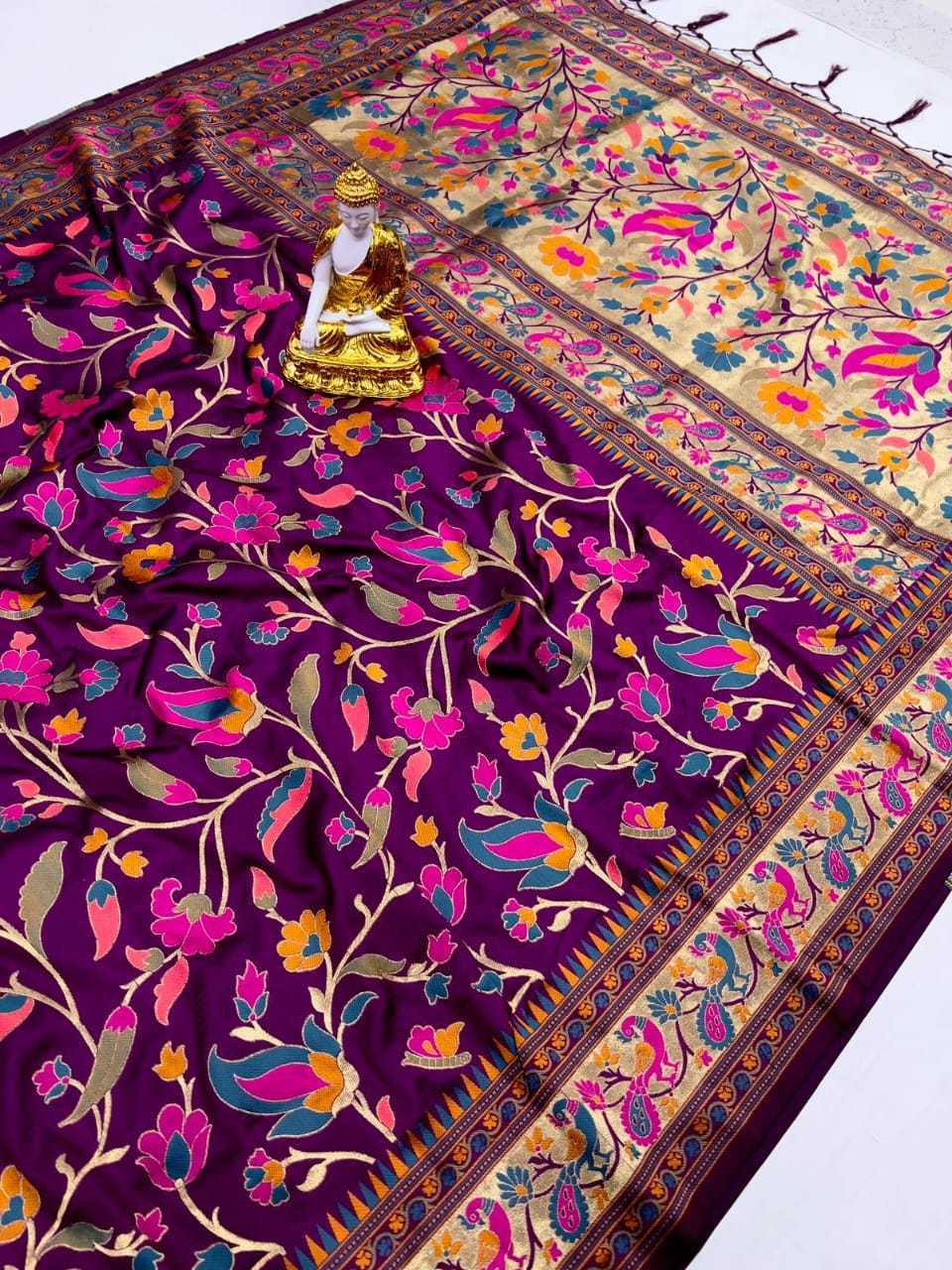 Lichi Silk Paithani Saree