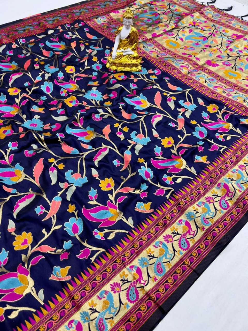 Lichi Silk Paithani Saree