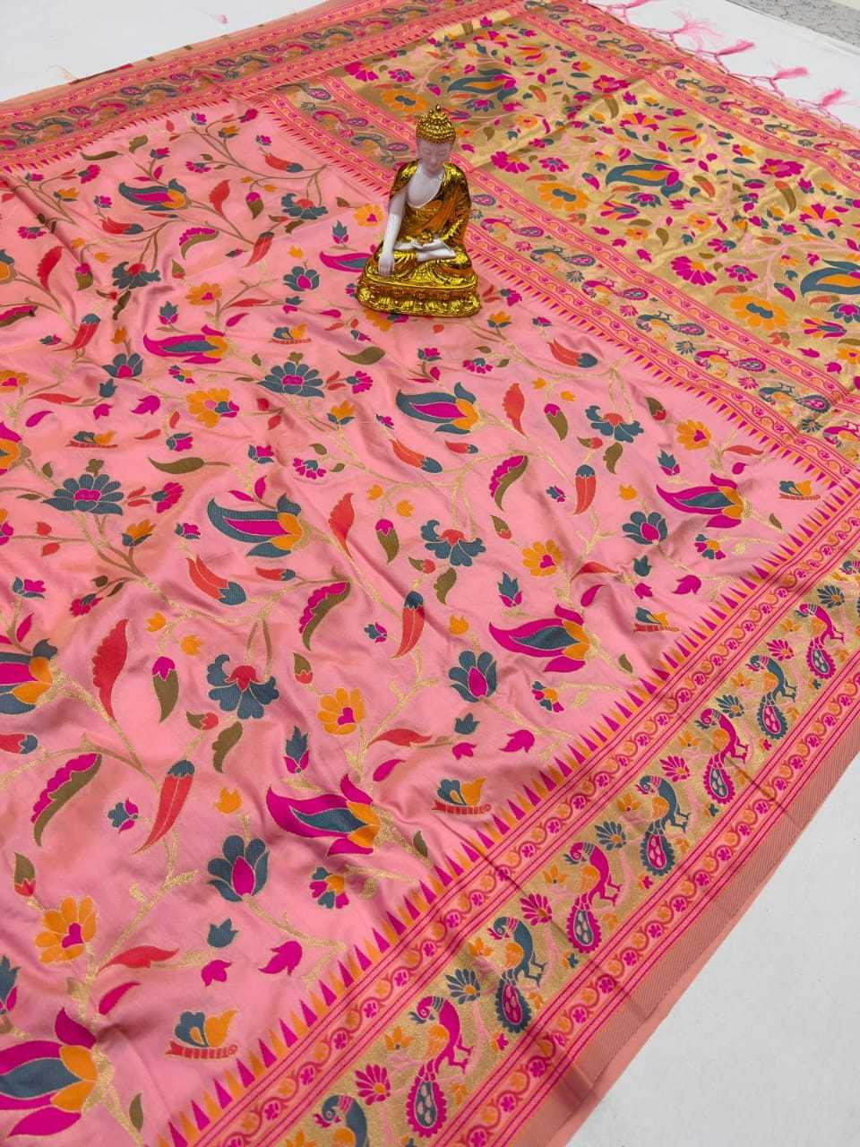 Lichi Silk Paithani Saree
