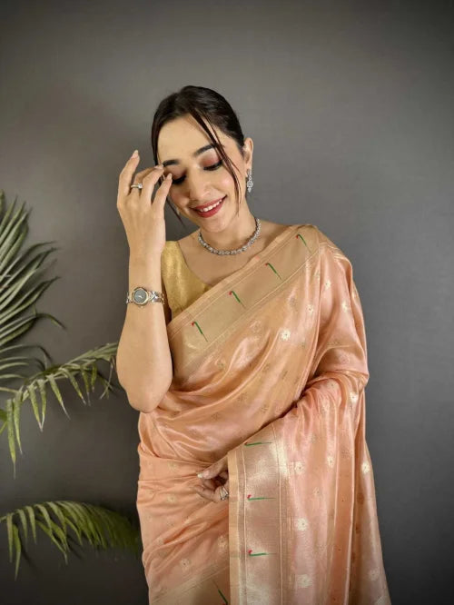 Urvi Paithani Silk Saree