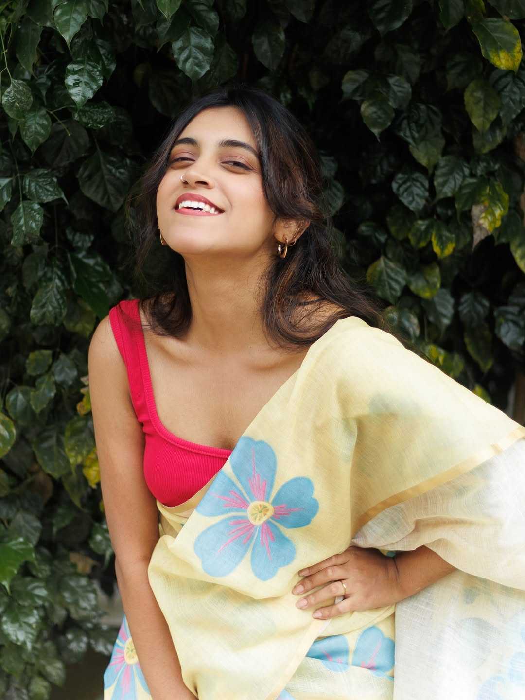 Linen Fancy Saree