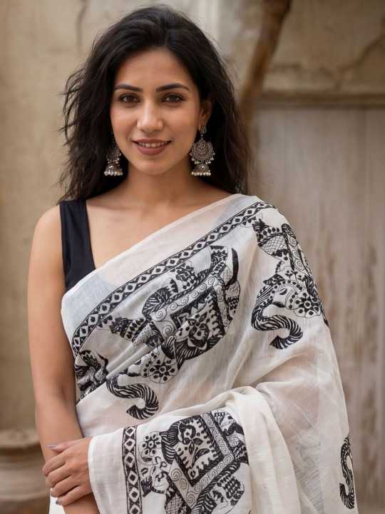 Printed Saree