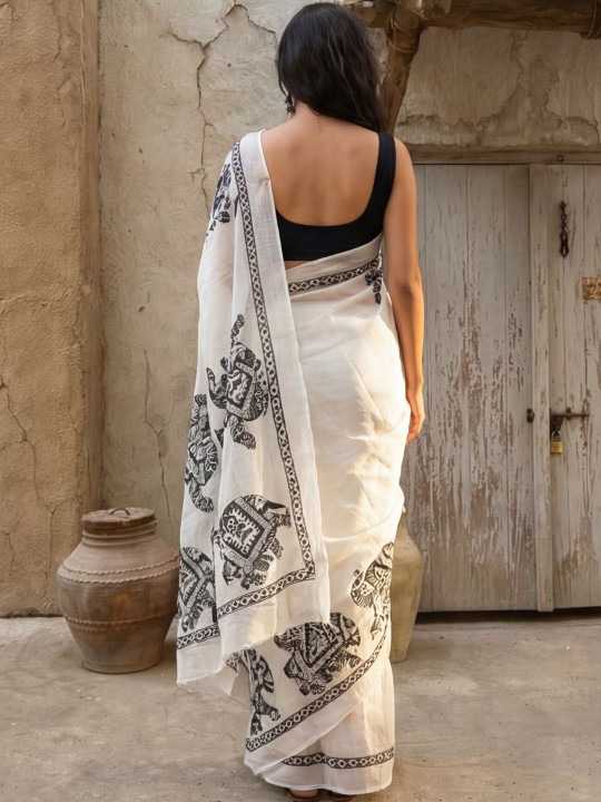 Printed Saree