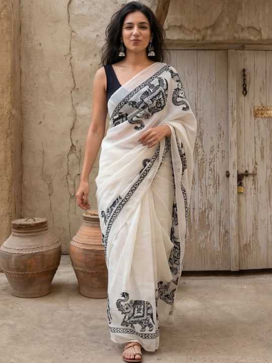 Printed Saree