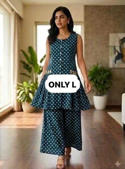 Cotton Cambric Co-ord Set