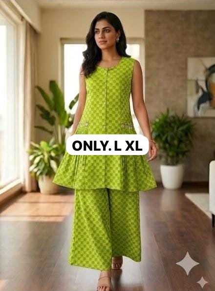 Cotton Cambric Co-ord Set