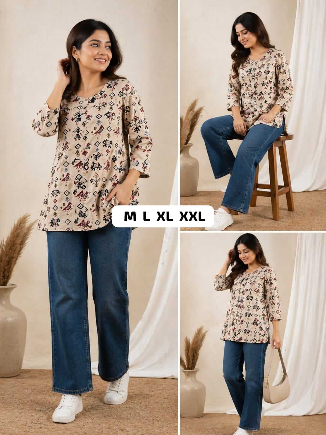 Cotton Short Kurti