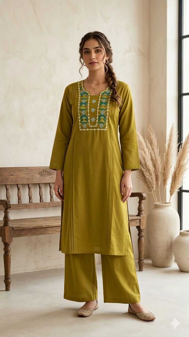 Cotton Festive Kurti