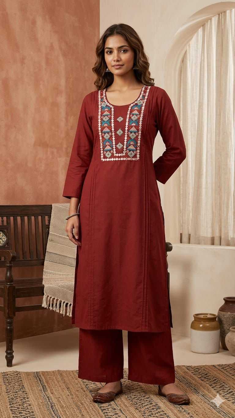 Cotton Festive Kurti