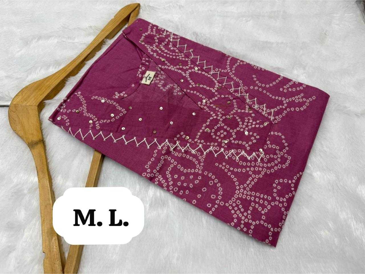 Cotton Cambric Designer Kurti