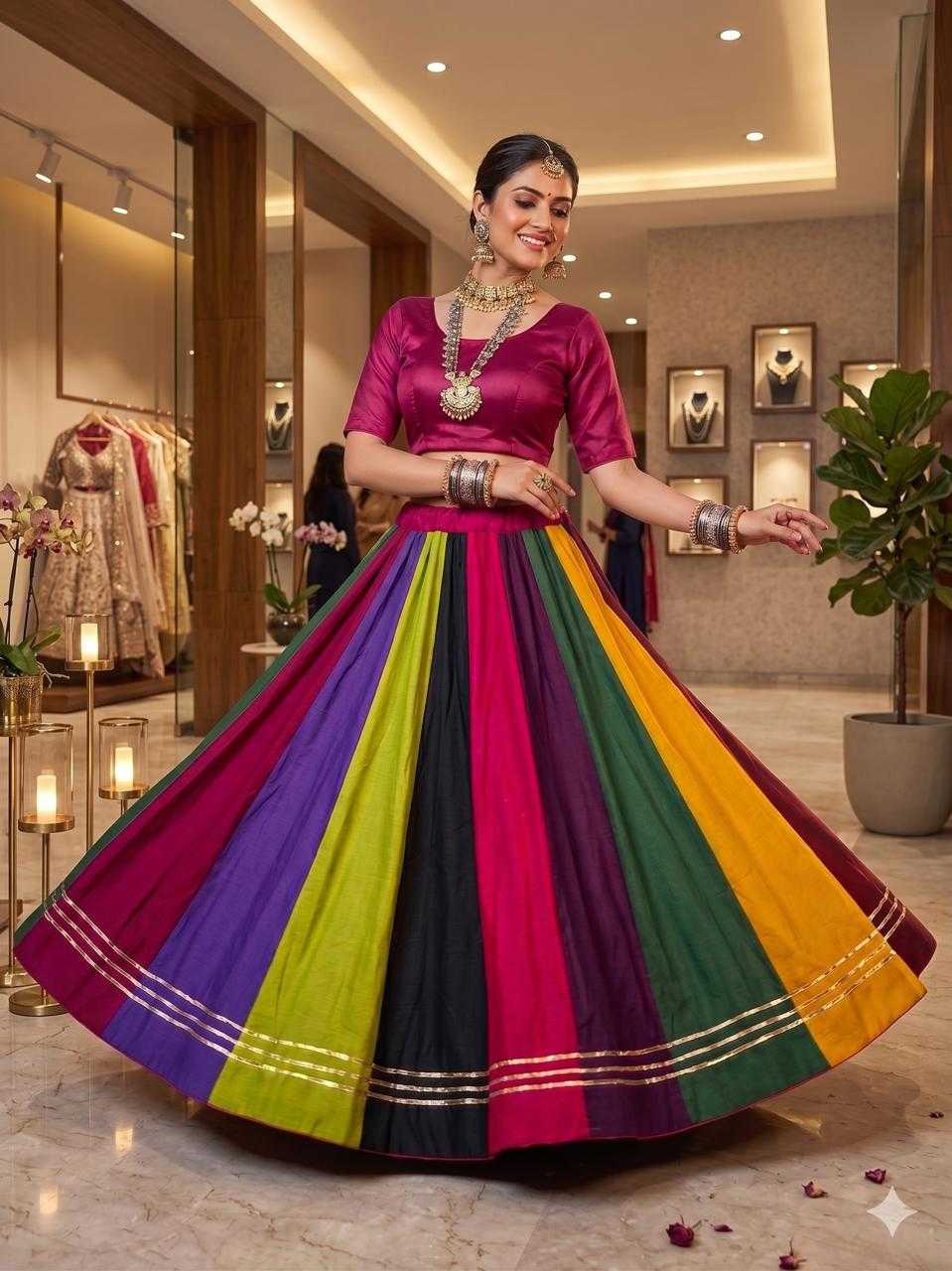 Rayon Designer Lehenga