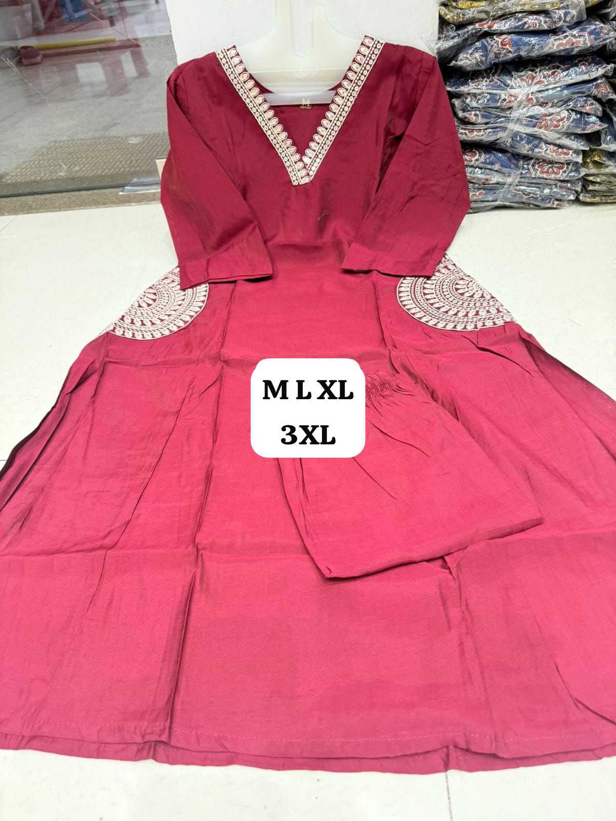 Chanderi Silk Festive Kurti