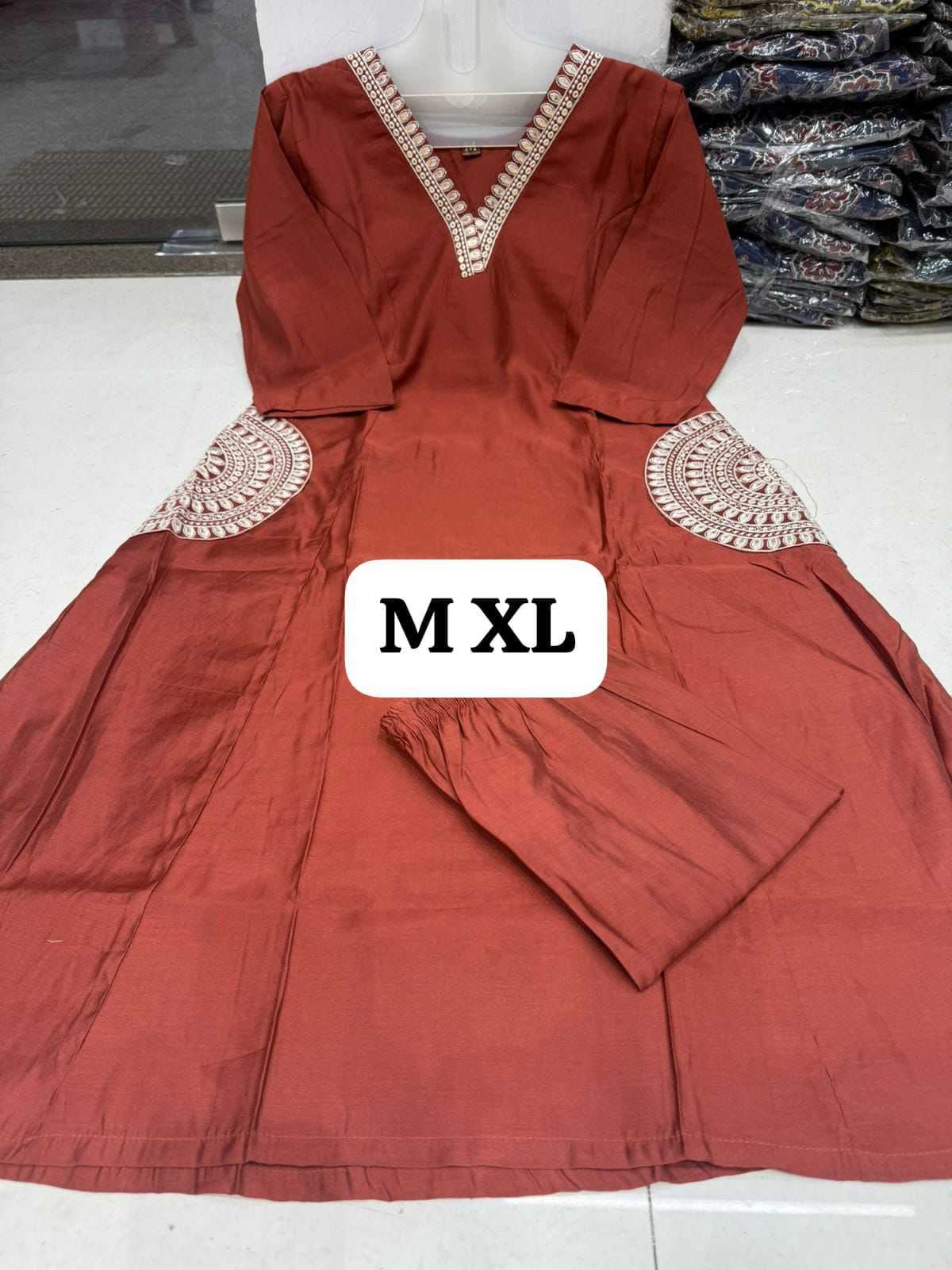 Chanderi Silk Festive Kurti