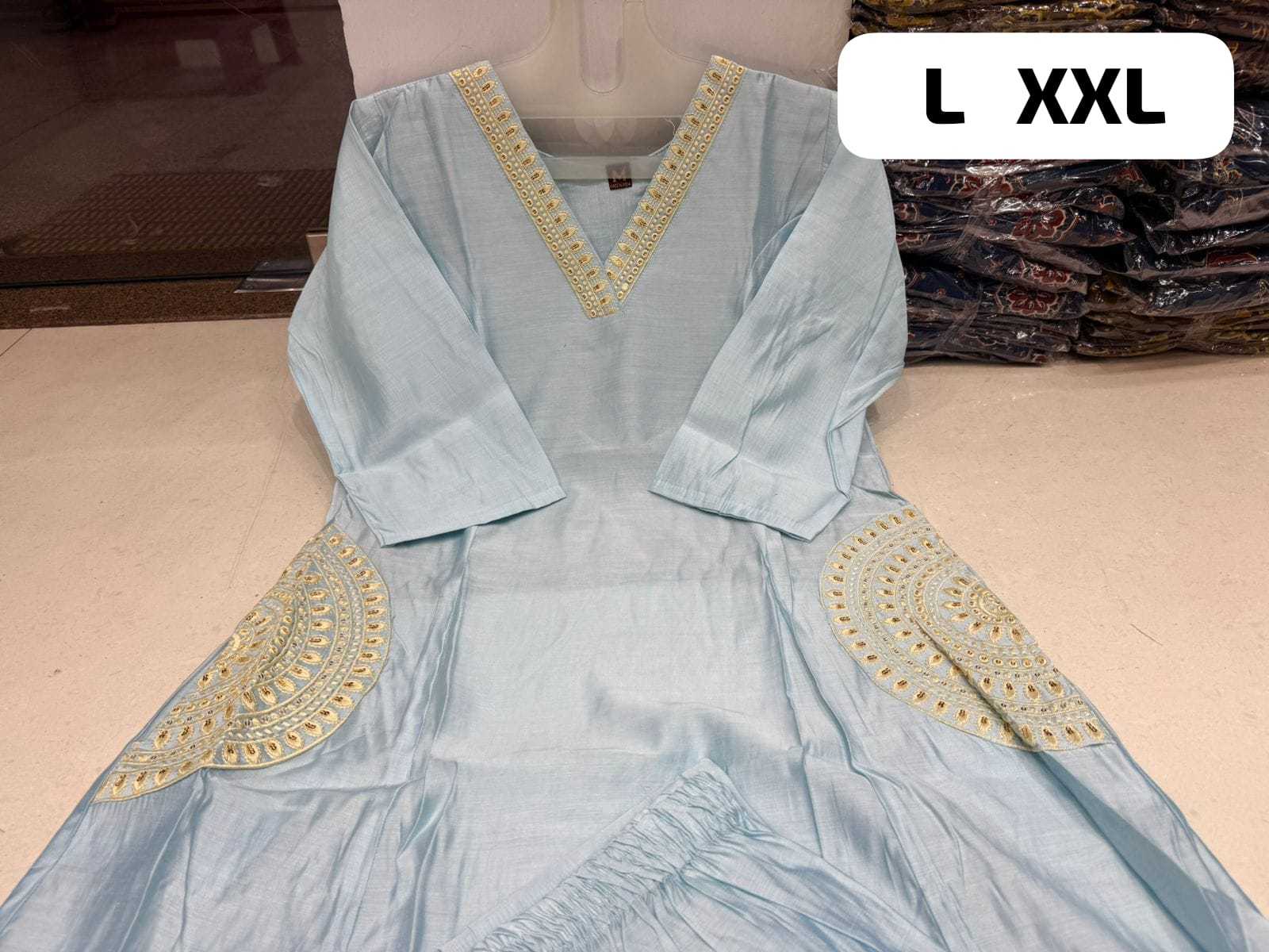 Chanderi Silk Designer Kurti