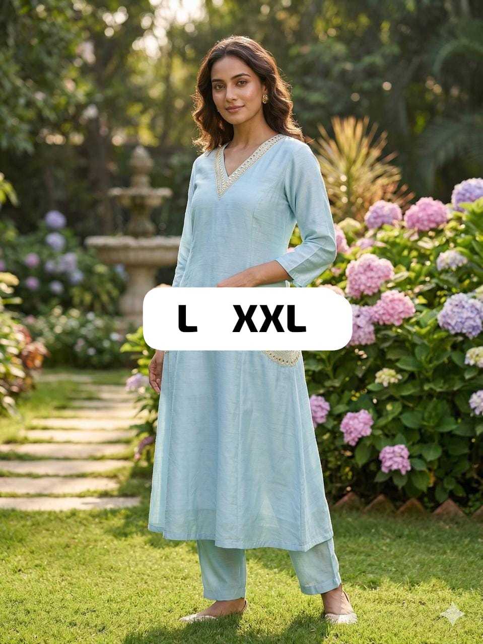 Chanderi Silk Designer Kurti