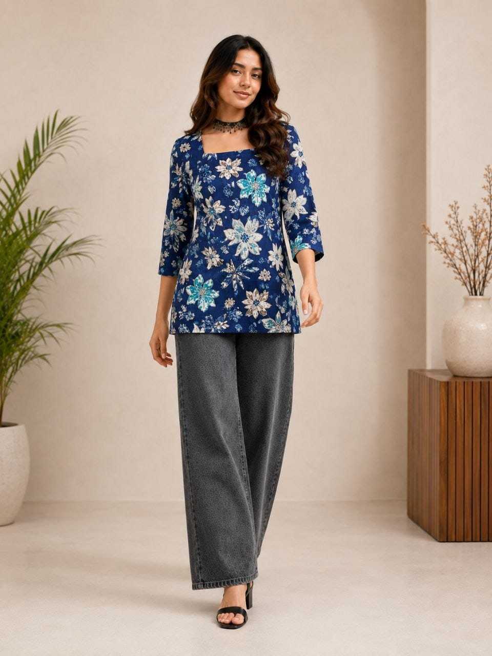 Prem Soft Vichitra Party Wear Kurti