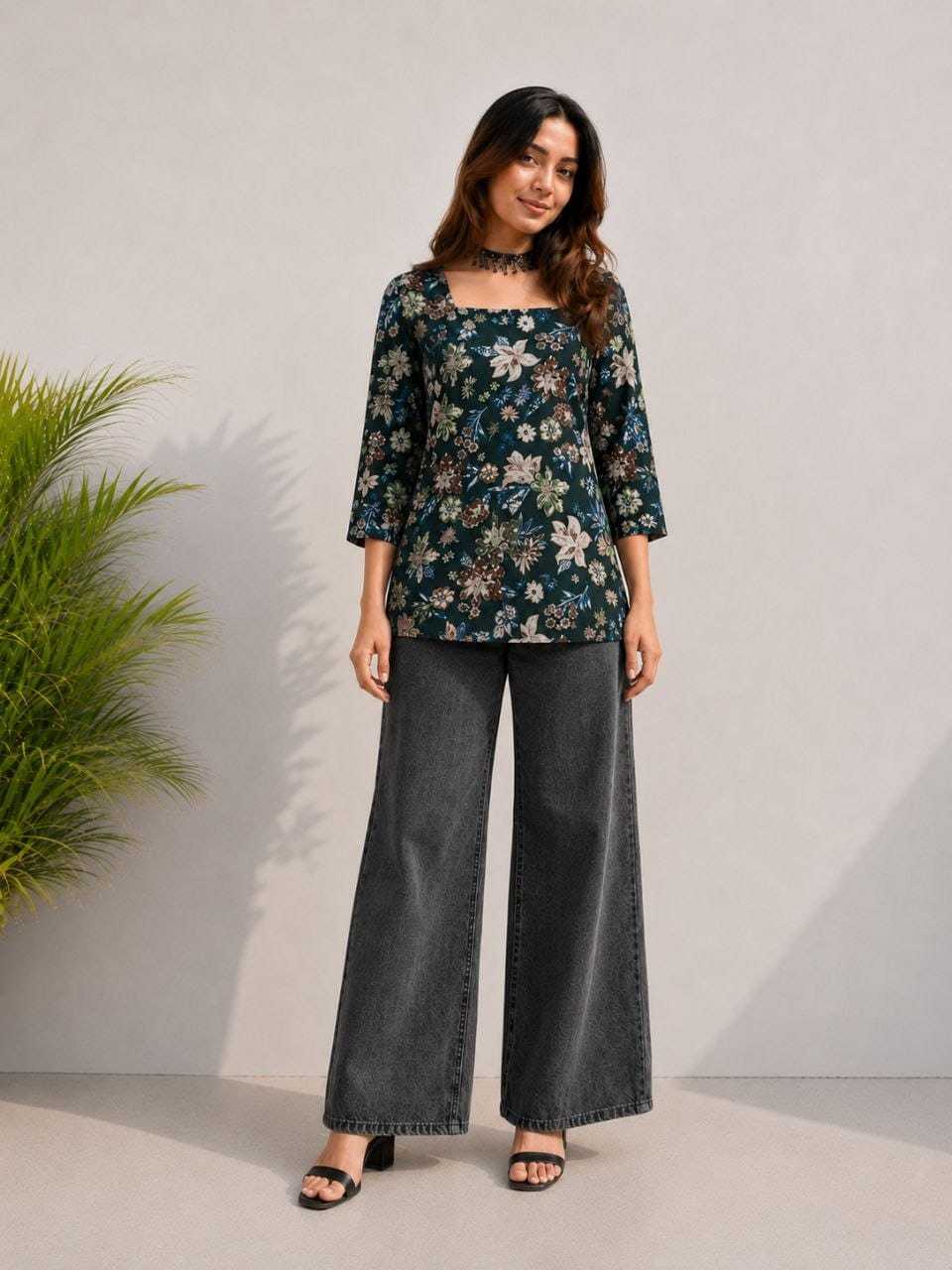 Prem Soft Vichitra Party Wear Kurti