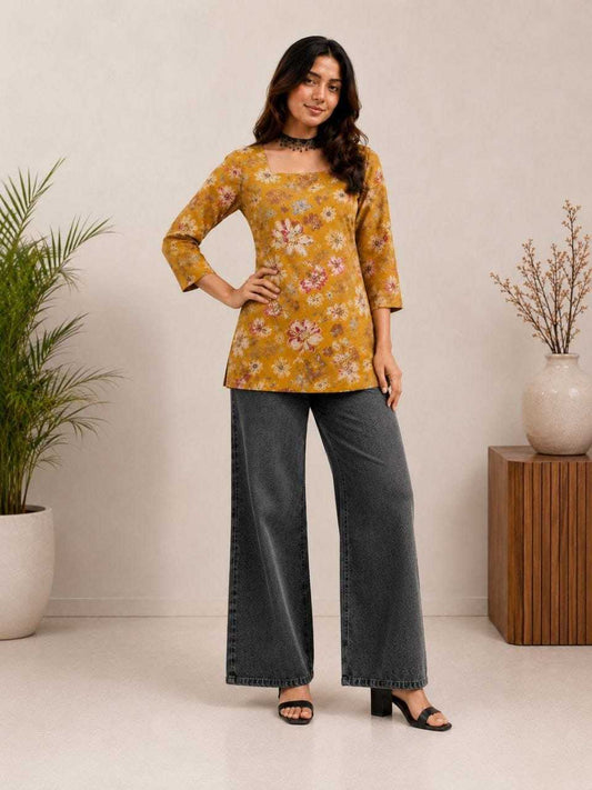Prem Soft Vichitra Party Wear Kurti