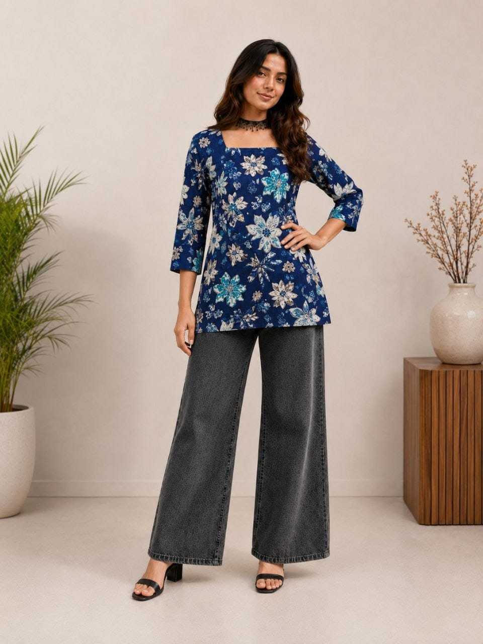 Prem Soft Vichitra Party Wear Kurti