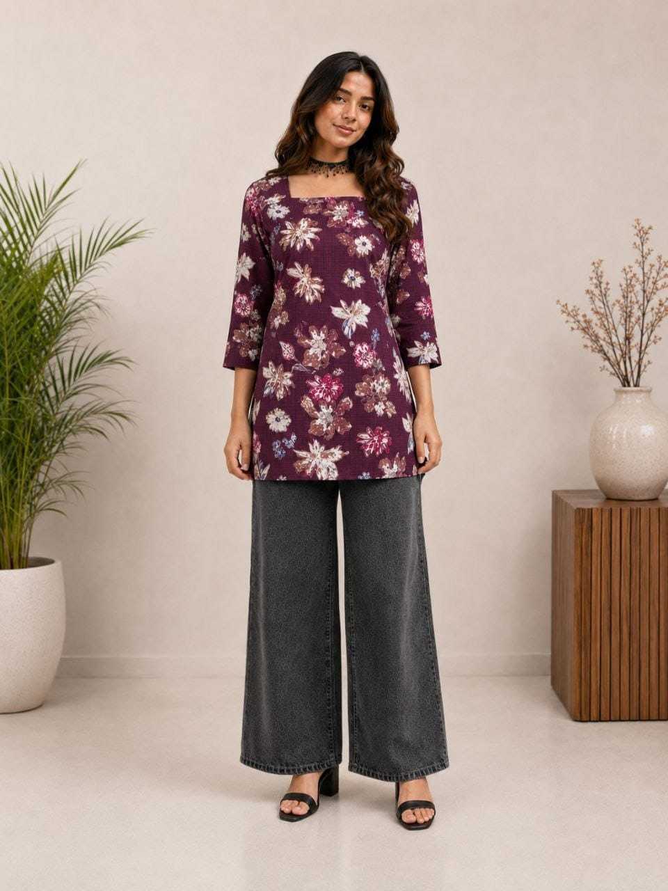 Prem Soft Vichitra Party Wear Kurti
