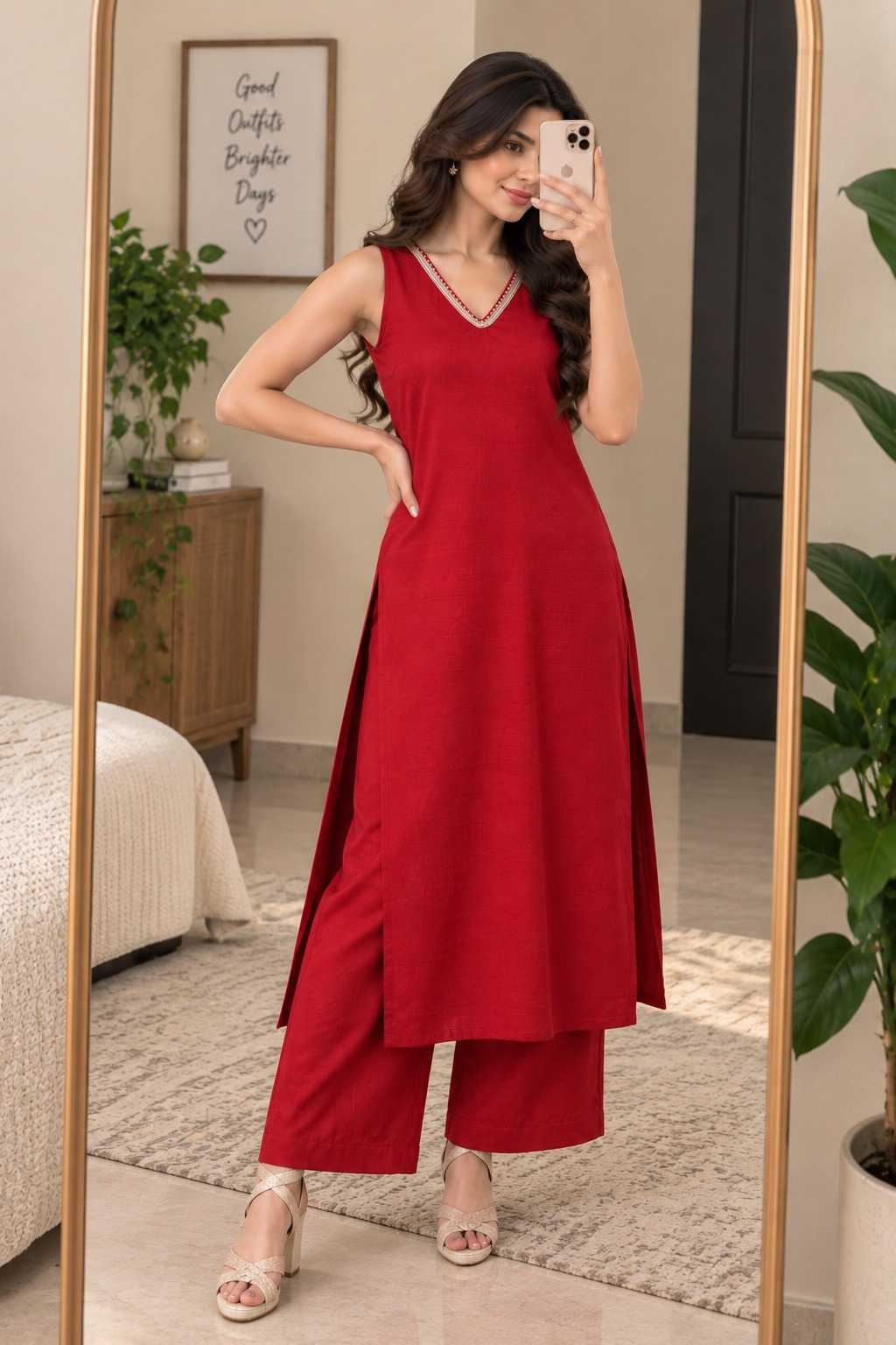 Rint Rayon Designer Kurti