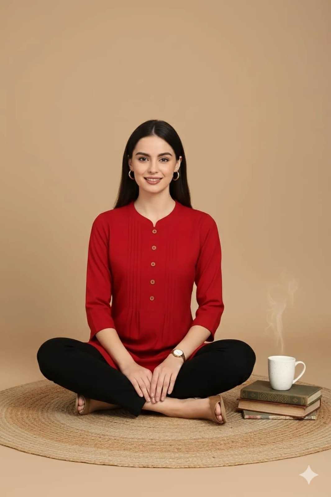 Shubhi Cotton Designer Kurti